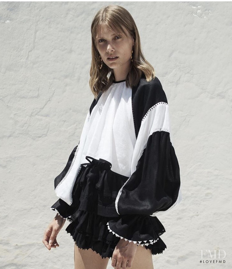 Karoline Seul featured in  the Inasami lookbook for Spring/Summer 2020