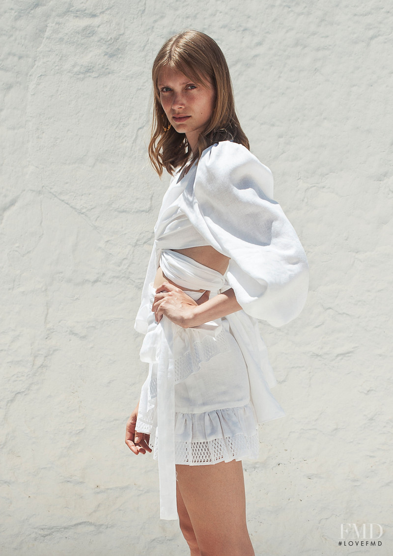 Karoline Seul featured in  the Inasami lookbook for Spring/Summer 2020