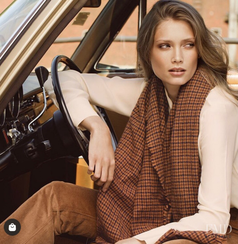 Karoline Seul featured in  the Bijou Brigitte advertisement for Autumn/Winter 2020