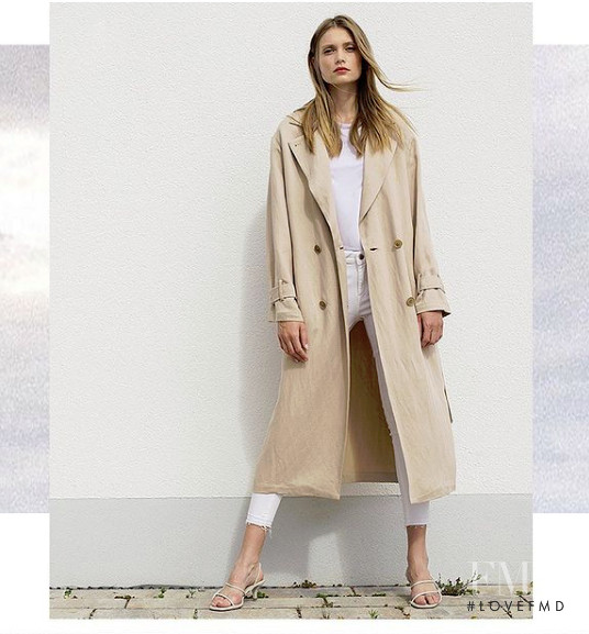 Karoline Seul featured in  the LangerChen lookbook for Spring/Summer 2021