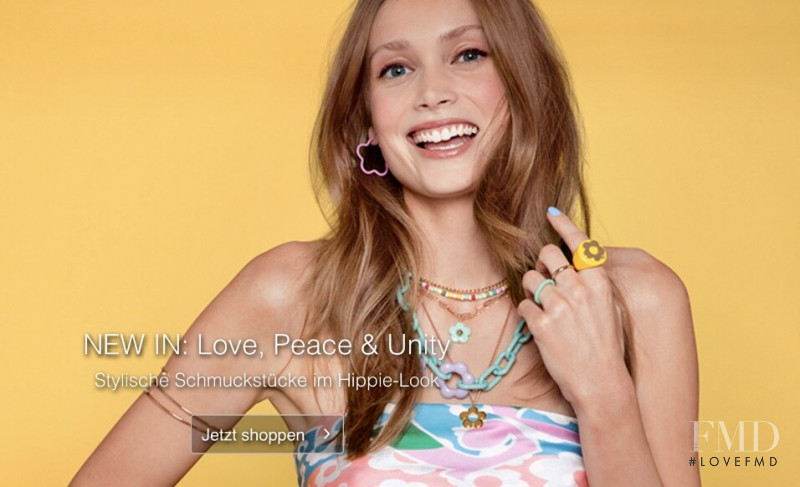 Karoline Seul featured in  the Bijou Brigitte advertisement for Summer 2022