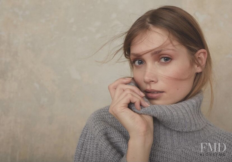 Karoline Seul featured in  the FFC advertisement for Autumn/Winter 2021
