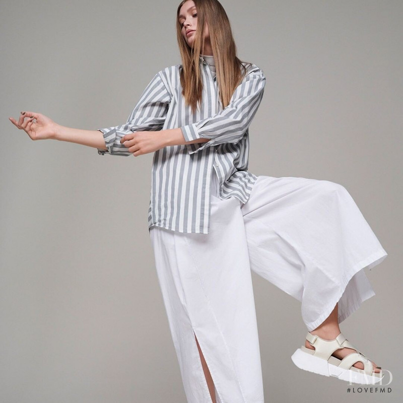 Karoline Seul featured in  the Cartoon Fashion lookbook for Spring/Summer 2021