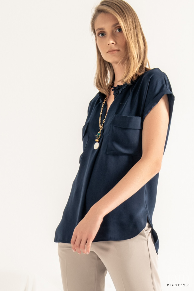 Karoline Seul featured in  the ANA SOUSA catalogue for Spring/Summer 2021
