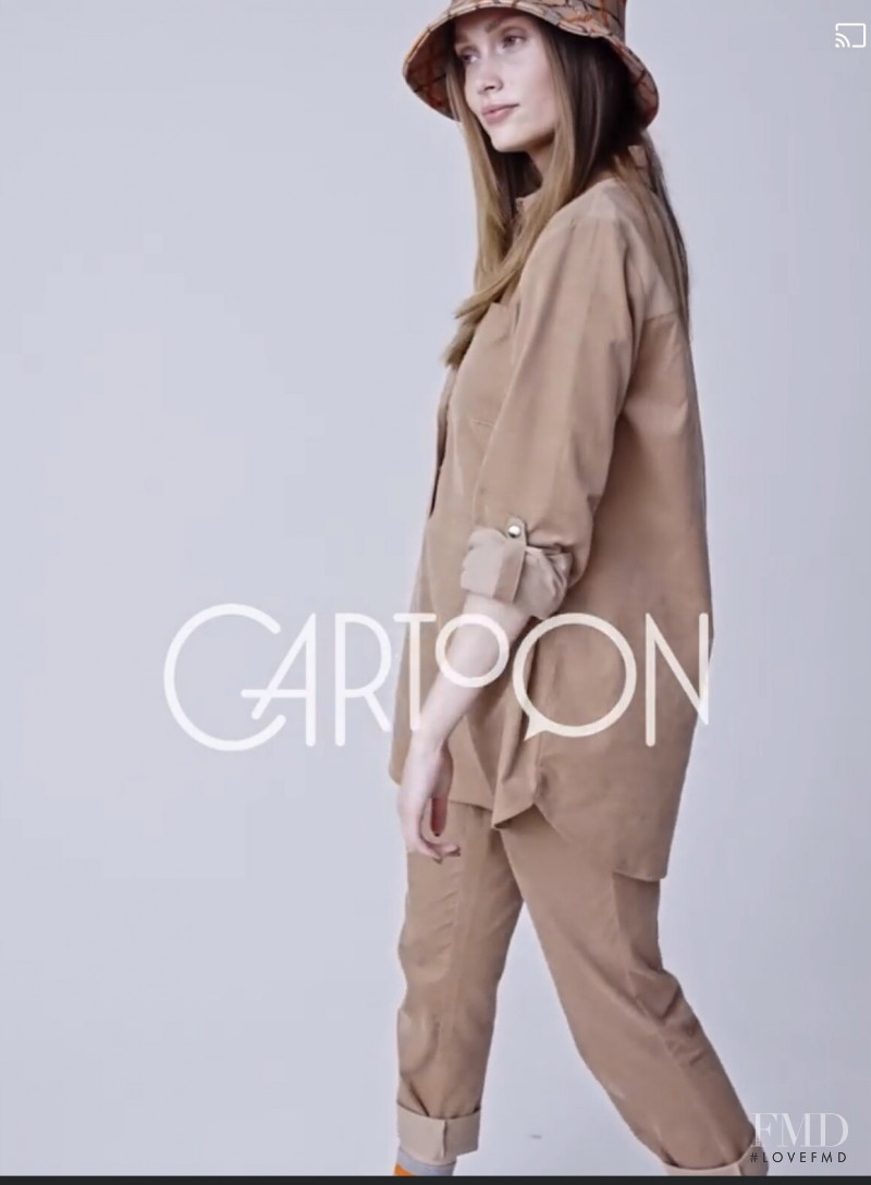 Karoline Seul featured in  the Cartoon Fashion lookbook for Autumn/Winter 2021