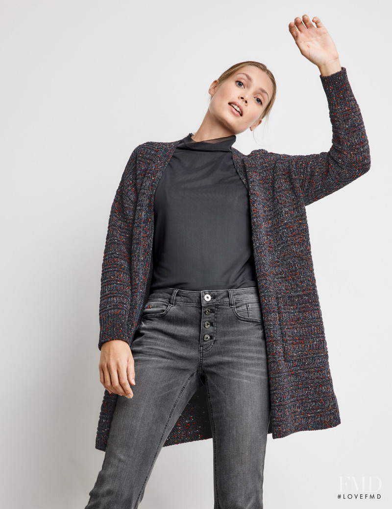 Karoline Seul featured in  the Taifun by Gerry Weber catalogue for Autumn/Winter 2021