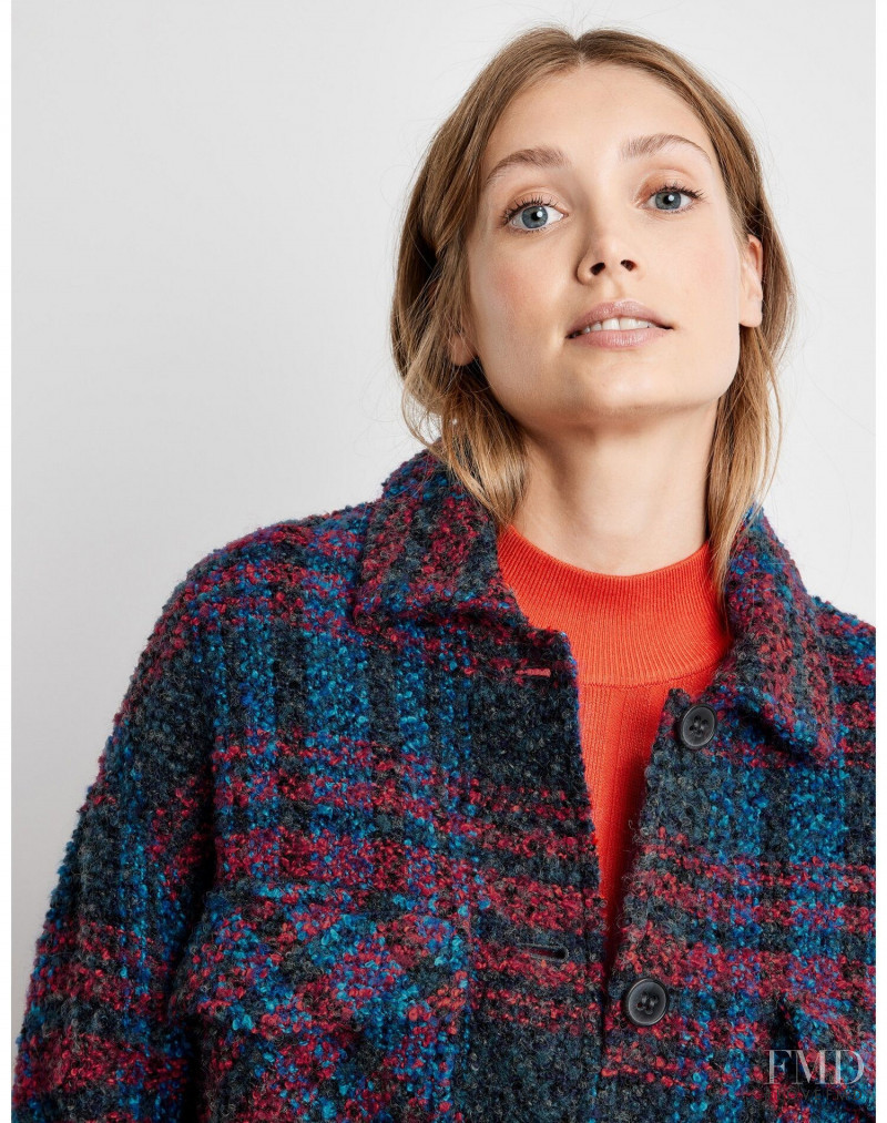 Karoline Seul featured in  the Taifun by Gerry Weber catalogue for Autumn/Winter 2021