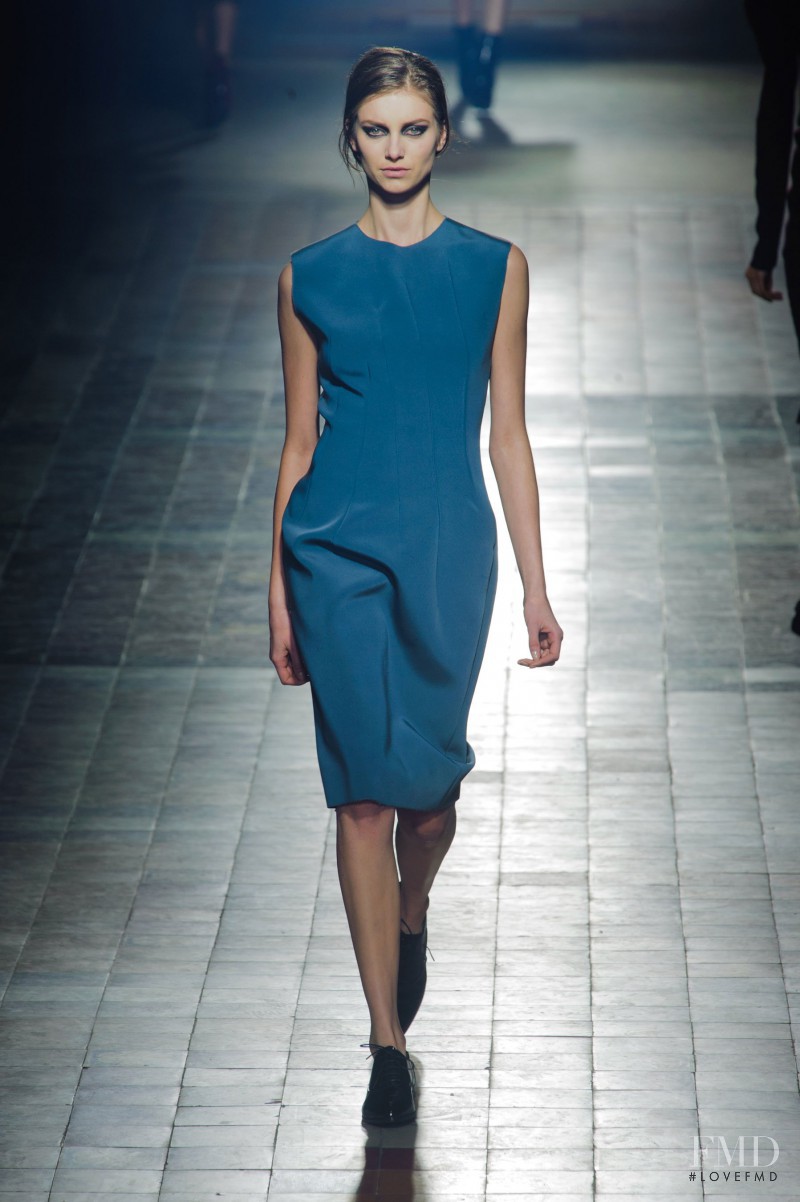 Iris van Berne featured in  the Lanvin fashion show for Autumn/Winter 2013