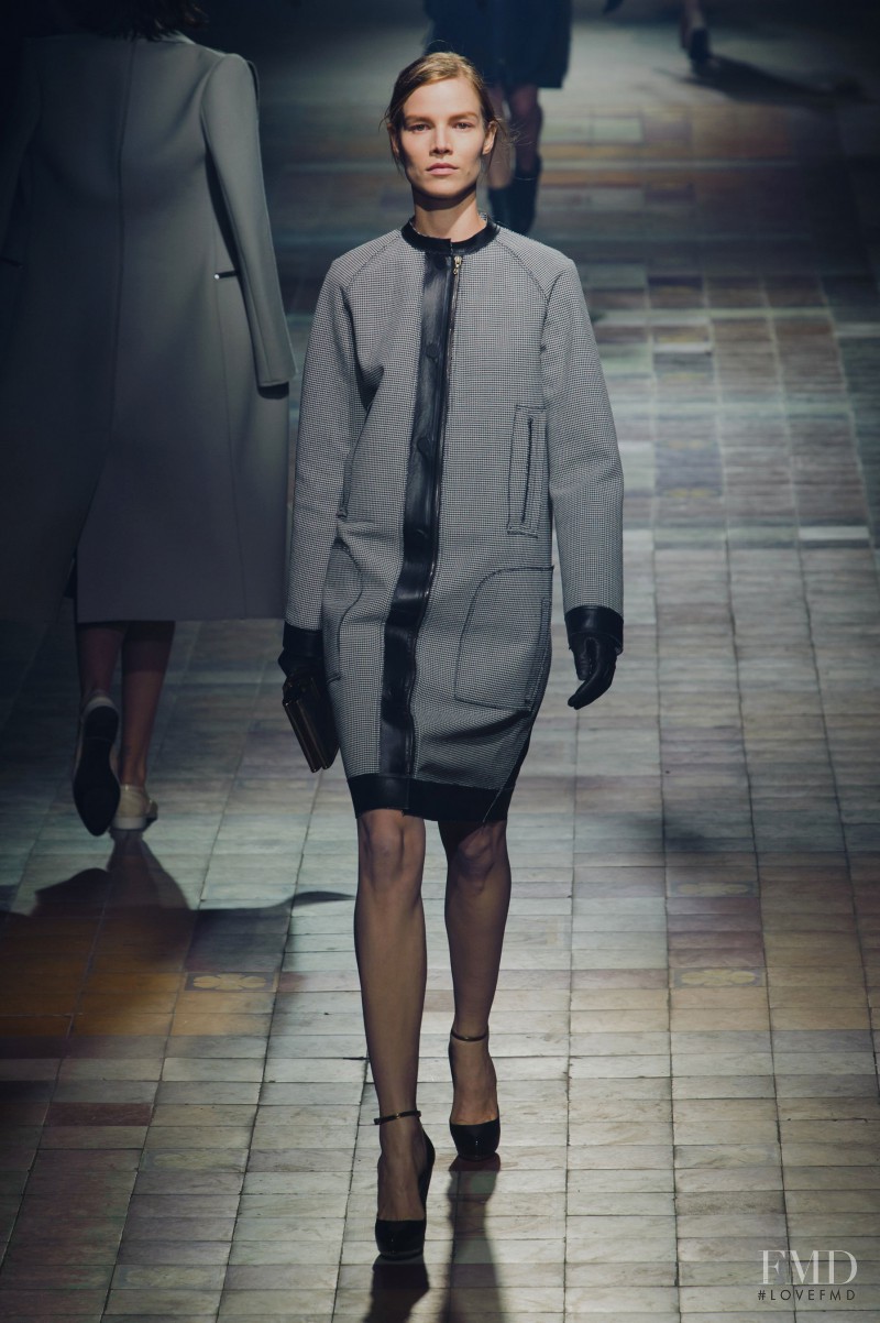 Suvi Koponen featured in  the Lanvin fashion show for Autumn/Winter 2013