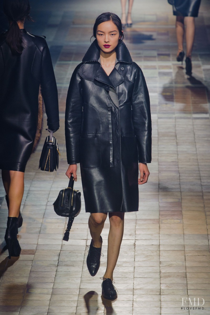 Fei Fei Sun featured in  the Lanvin fashion show for Autumn/Winter 2013