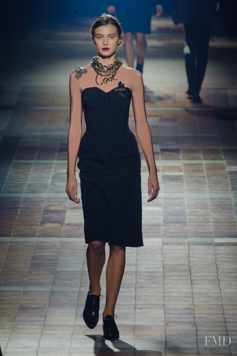 Sigrid Agren featured in  the Lanvin fashion show for Autumn/Winter 2013