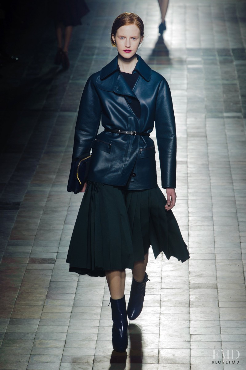 Magdalena Jasek featured in  the Lanvin fashion show for Autumn/Winter 2013