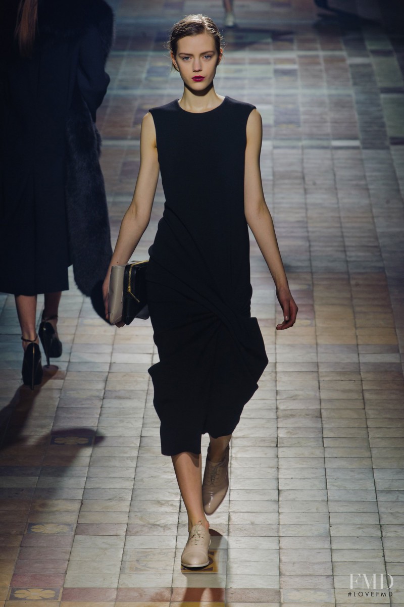 Esther Heesch featured in  the Lanvin fashion show for Autumn/Winter 2013