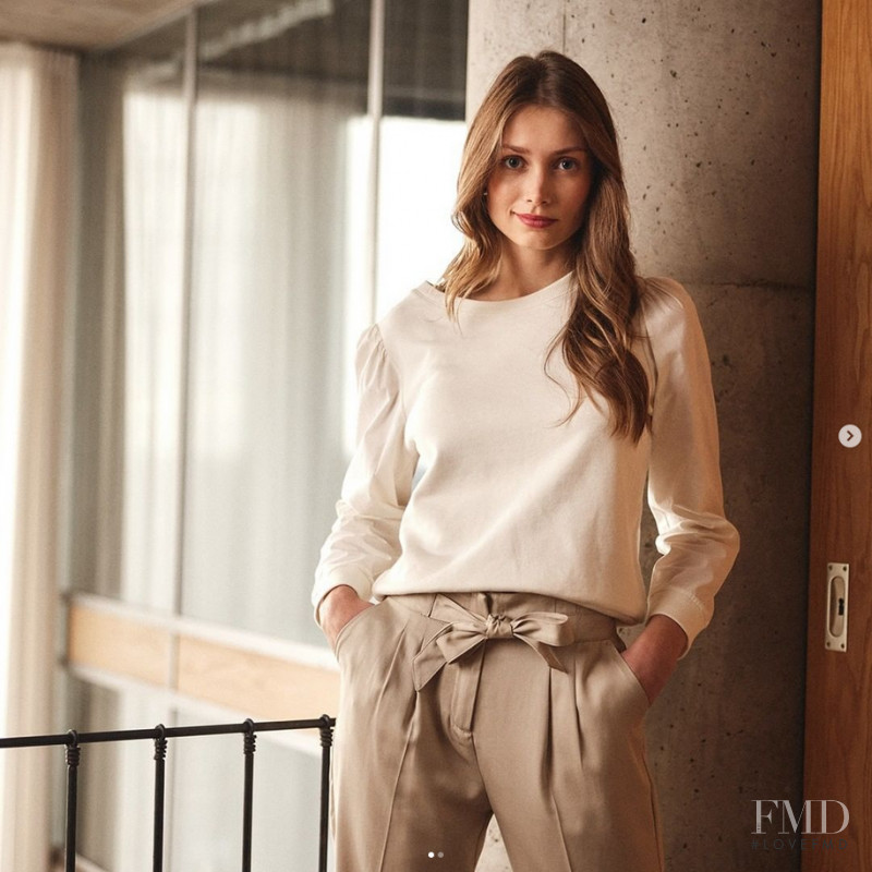 Karoline Seul featured in  the Re-Draft lookbook for Spring/Summer 2022