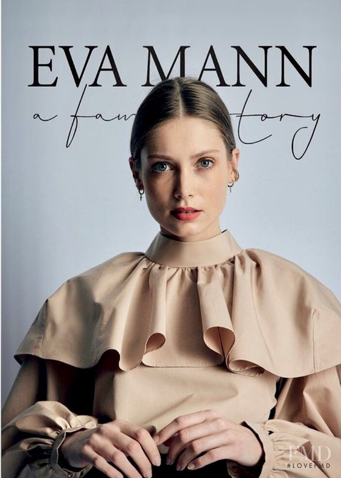 Karoline Seul featured in  the Eva Mann lookbook for Autumn/Winter 2021