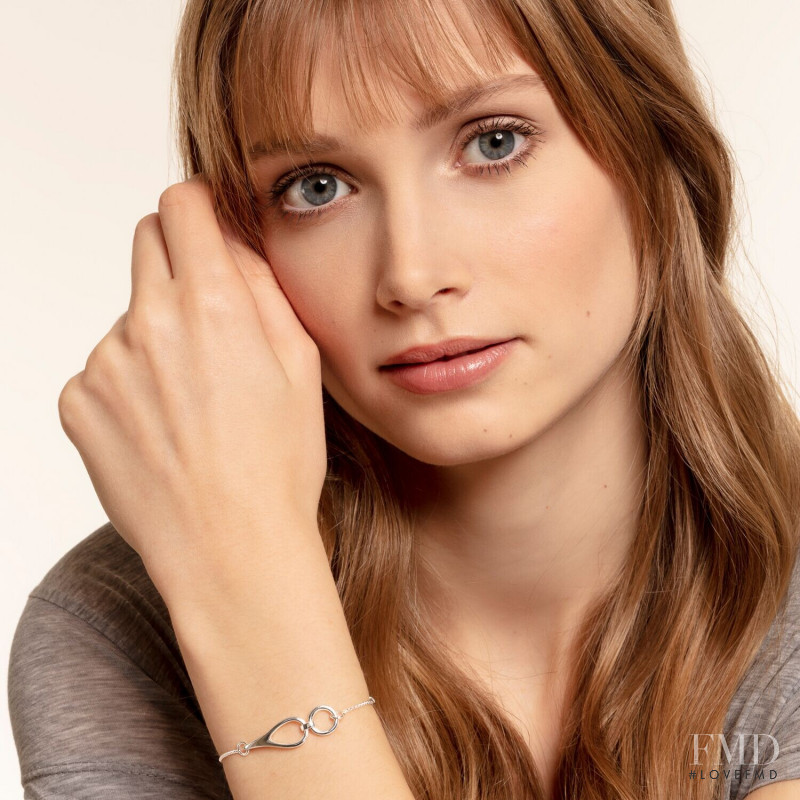 Karoline Seul featured in  the Thomas Sabo lookbook for Autumn/Winter 2022