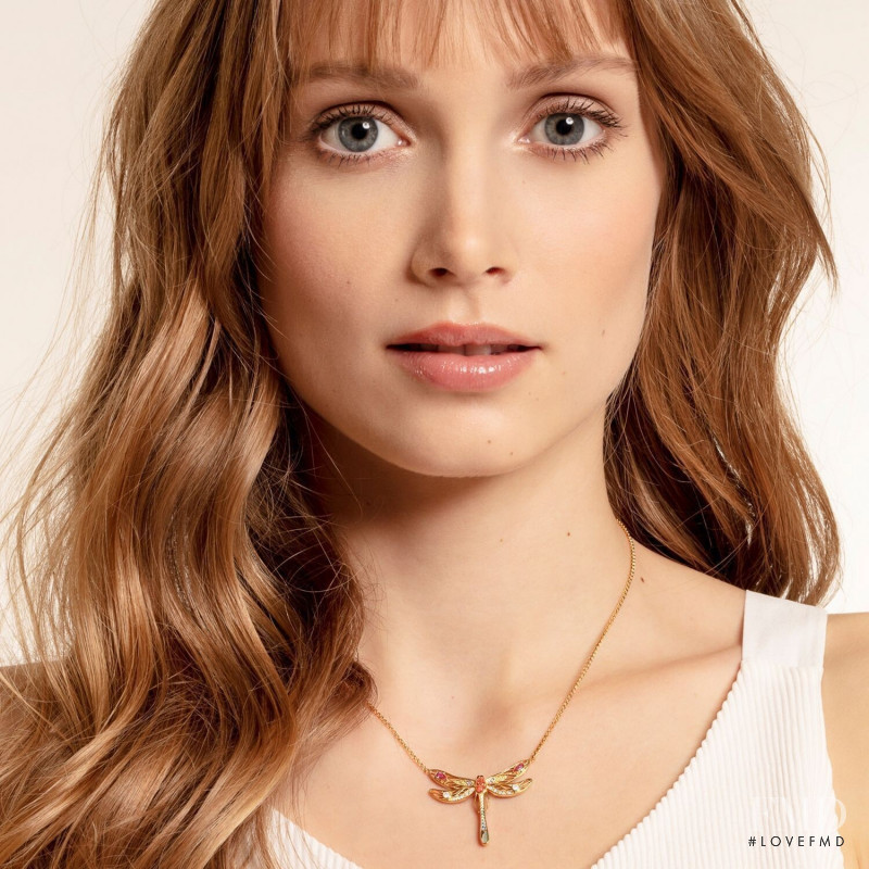 Karoline Seul featured in  the Thomas Sabo lookbook for Autumn/Winter 2022