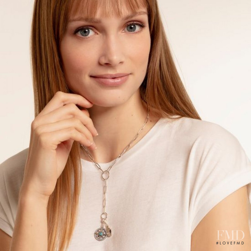 Karoline Seul featured in  the Thomas Sabo lookbook for Autumn/Winter 2022