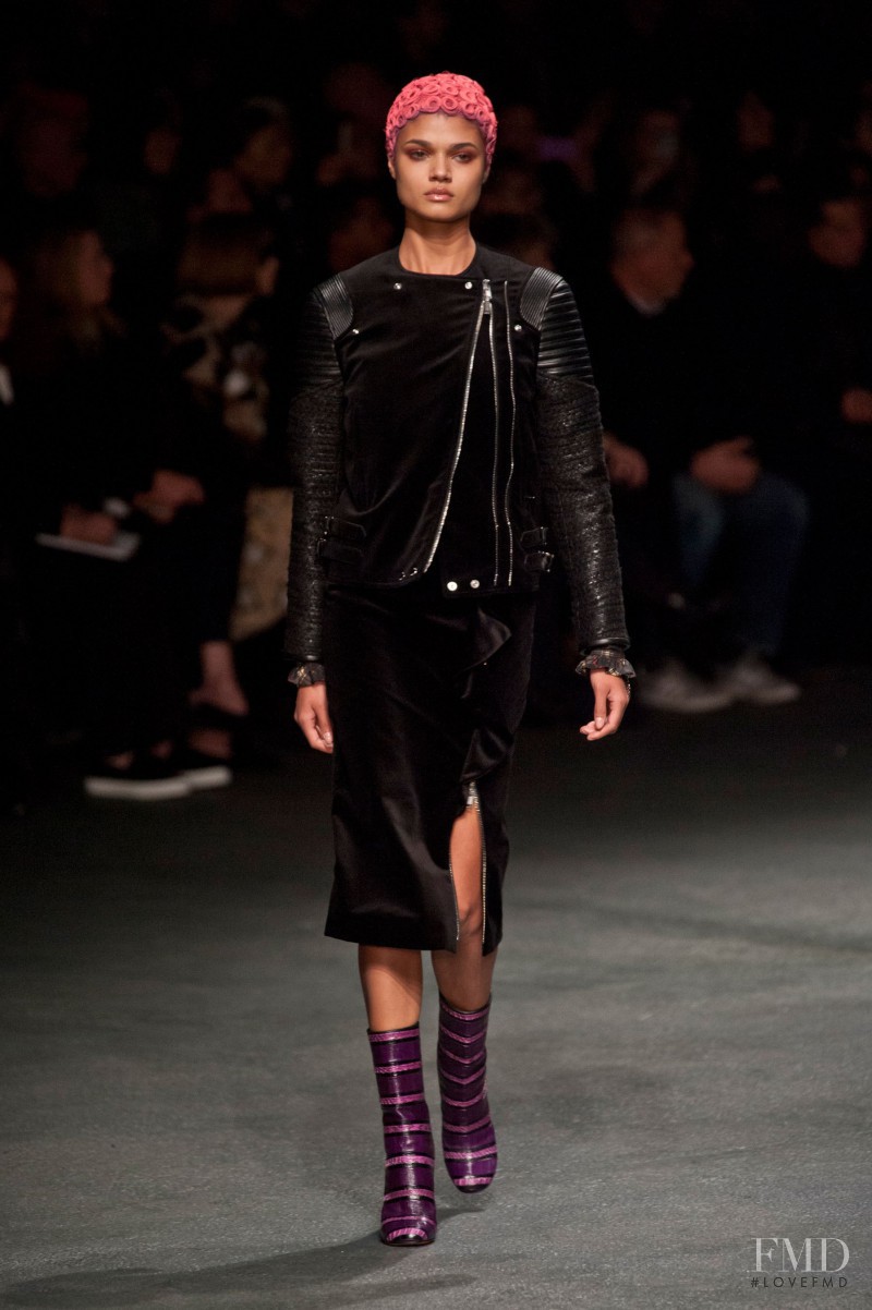 Tilda Lindstam featured in  the Givenchy fashion show for Autumn/Winter 2013