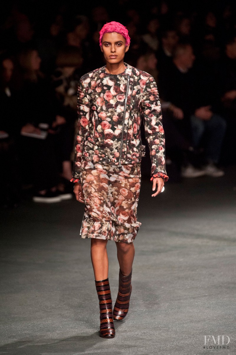 Lakshmi Menon featured in  the Givenchy fashion show for Autumn/Winter 2013