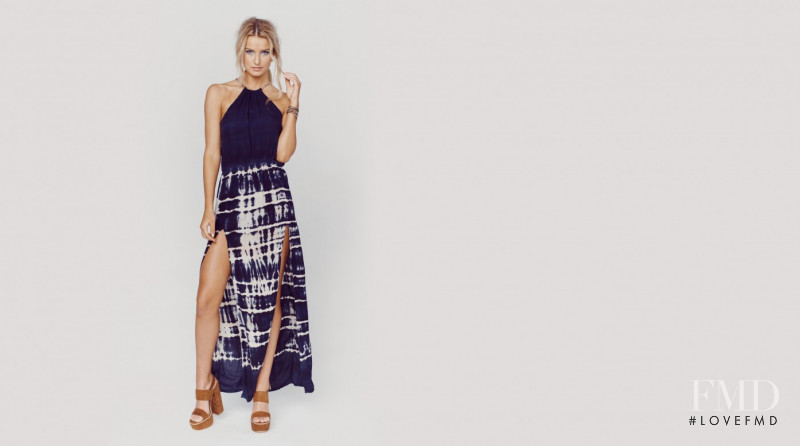 Brooke Lynn Buchanan featured in  the Blue Life catalogue for Resort 2016