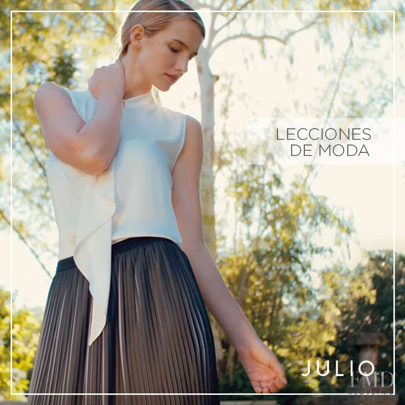 Brooke Lynn Buchanan featured in  the Julio advertisement for Spring/Summer 2016