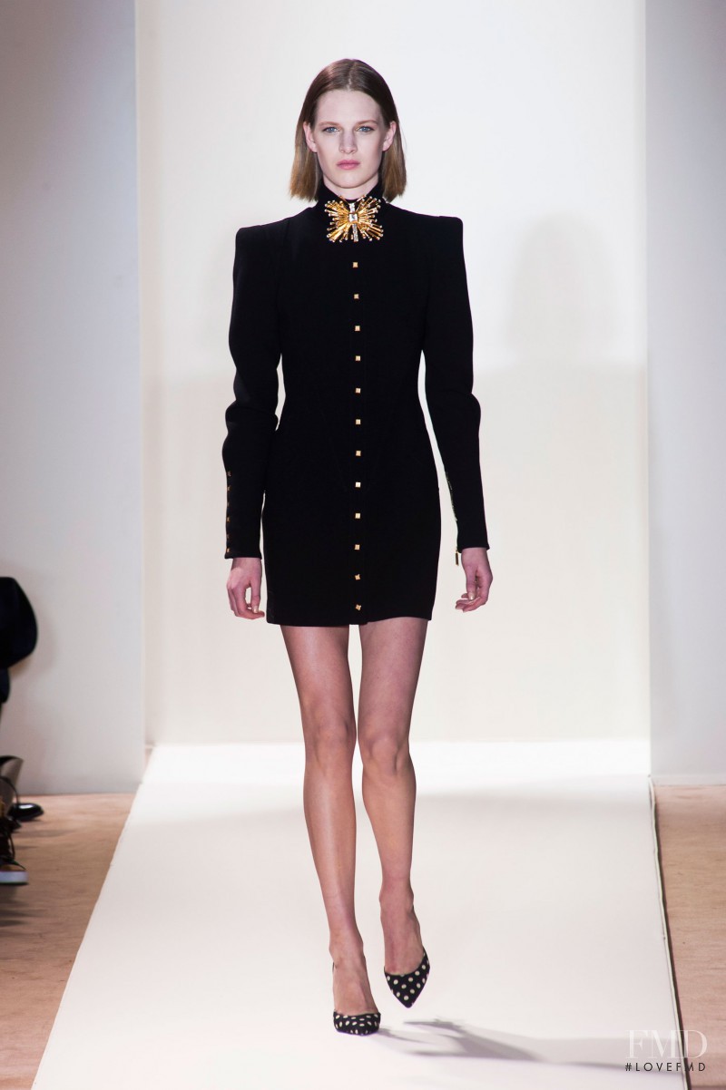Ashleigh Good featured in  the Emanuel Ungaro fashion show for Autumn/Winter 2013