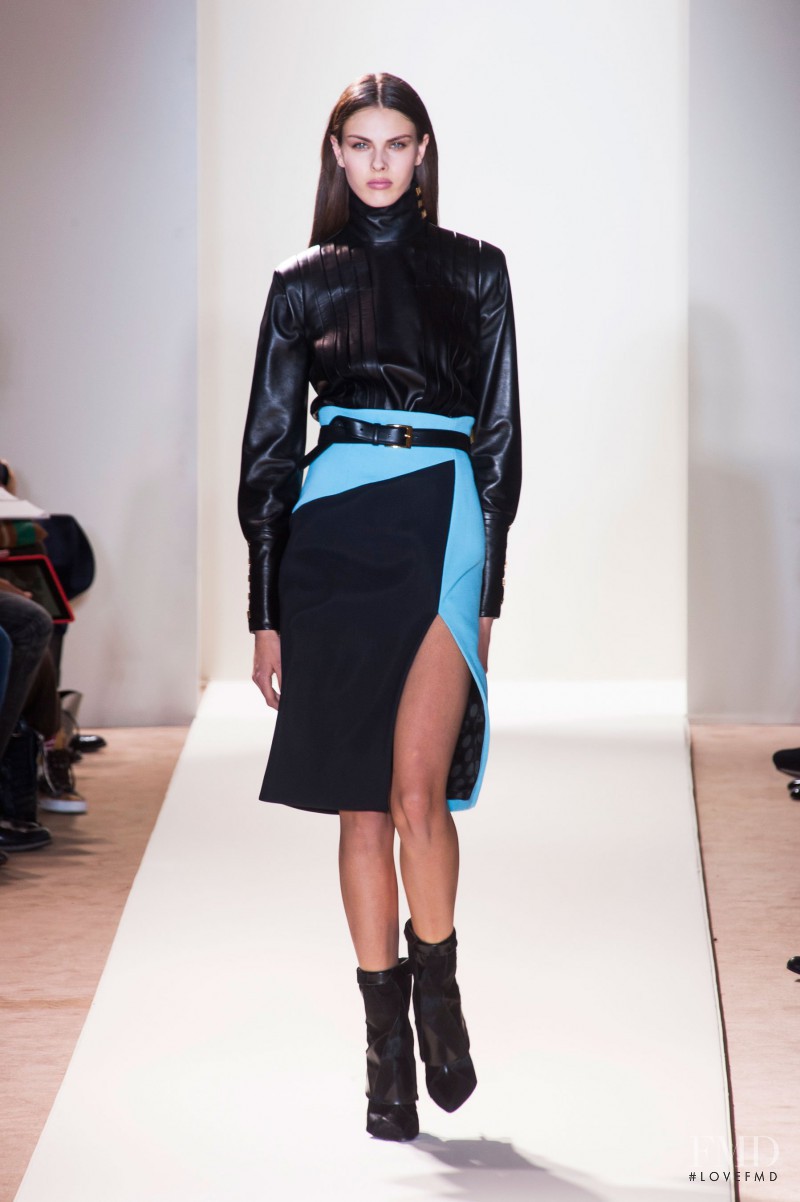 Jessa Brown featured in  the Emanuel Ungaro fashion show for Autumn/Winter 2013