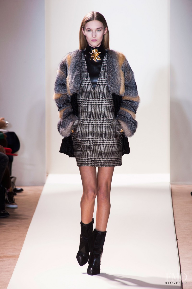 Manuela Frey featured in  the Emanuel Ungaro fashion show for Autumn/Winter 2013