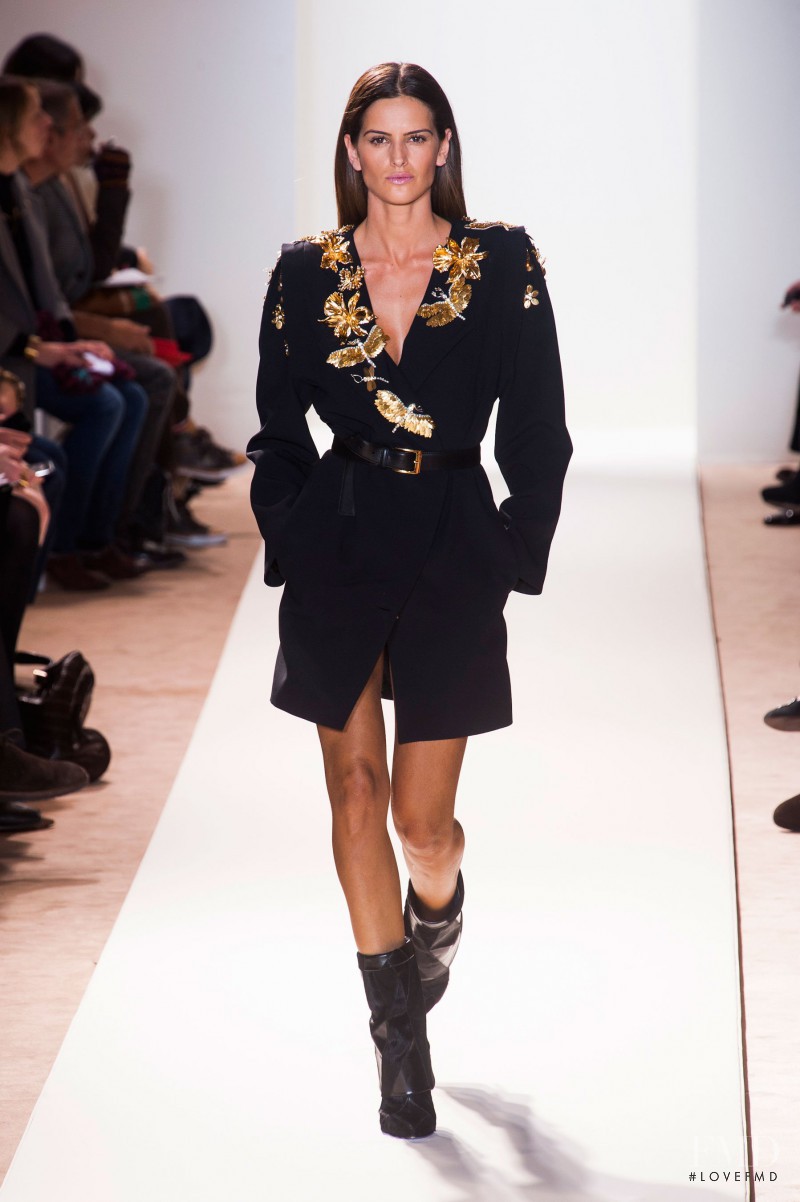 Izabel Goulart featured in  the Emanuel Ungaro fashion show for Autumn/Winter 2013