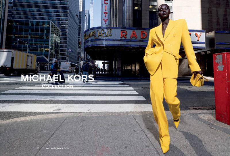 Michael Kors Collection advertisement for Autumn/Winter 2022