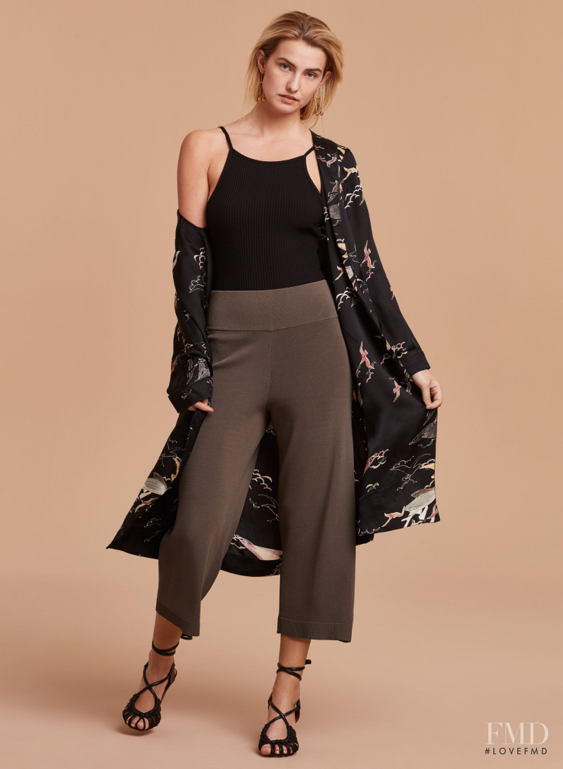 Brooke Lynn Buchanan featured in  the Aritzia catalogue for Spring/Summer 2017