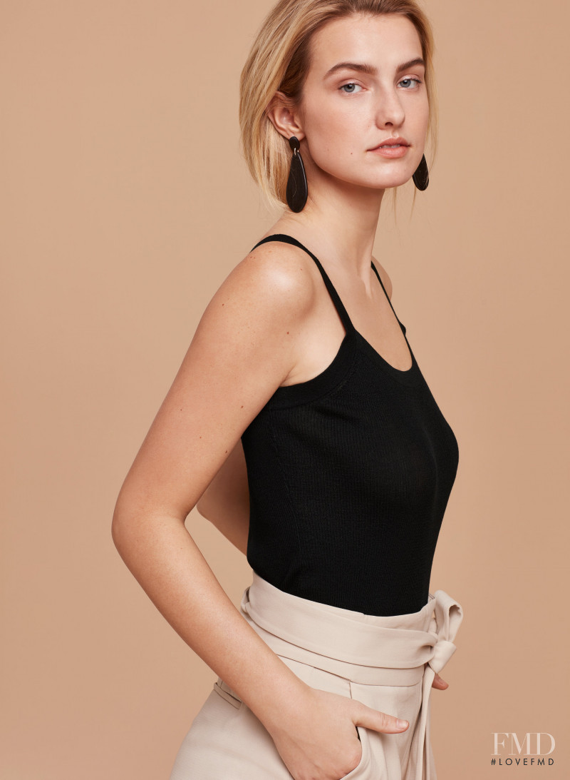 Brooke Lynn Buchanan featured in  the Aritzia catalogue for Spring/Summer 2017