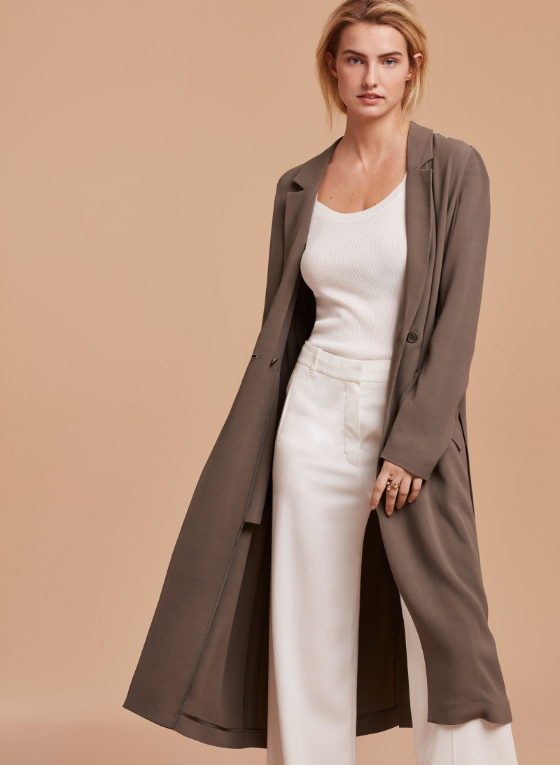 Brooke Lynn Buchanan featured in  the Aritzia catalogue for Spring/Summer 2017