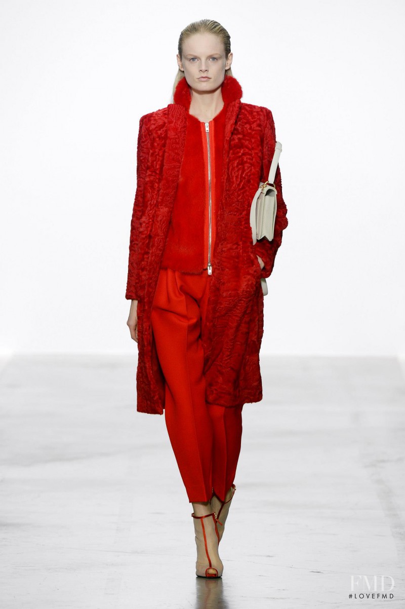 Hanne Gaby Odiele featured in  the Giambattista Valli fashion show for Autumn/Winter 2013