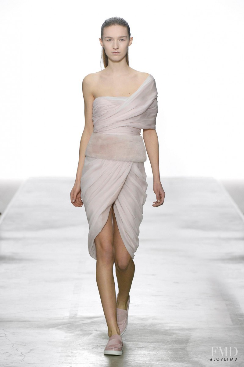 Manuela Frey featured in  the Giambattista Valli fashion show for Autumn/Winter 2013