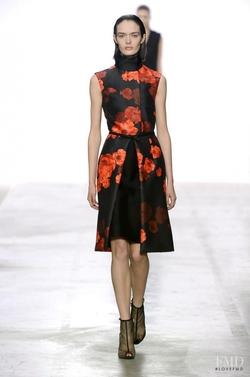 Sam Rollinson featured in  the Giambattista Valli fashion show for Autumn/Winter 2013