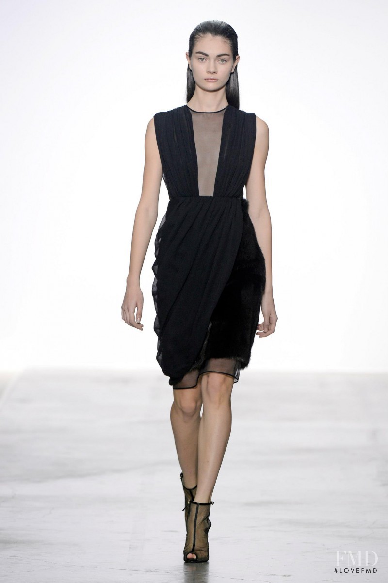 Kate Bogucharskaia featured in  the Giambattista Valli fashion show for Autumn/Winter 2013