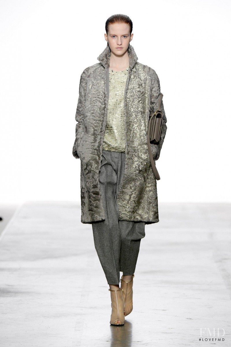 Magdalena Jasek featured in  the Giambattista Valli fashion show for Autumn/Winter 2013
