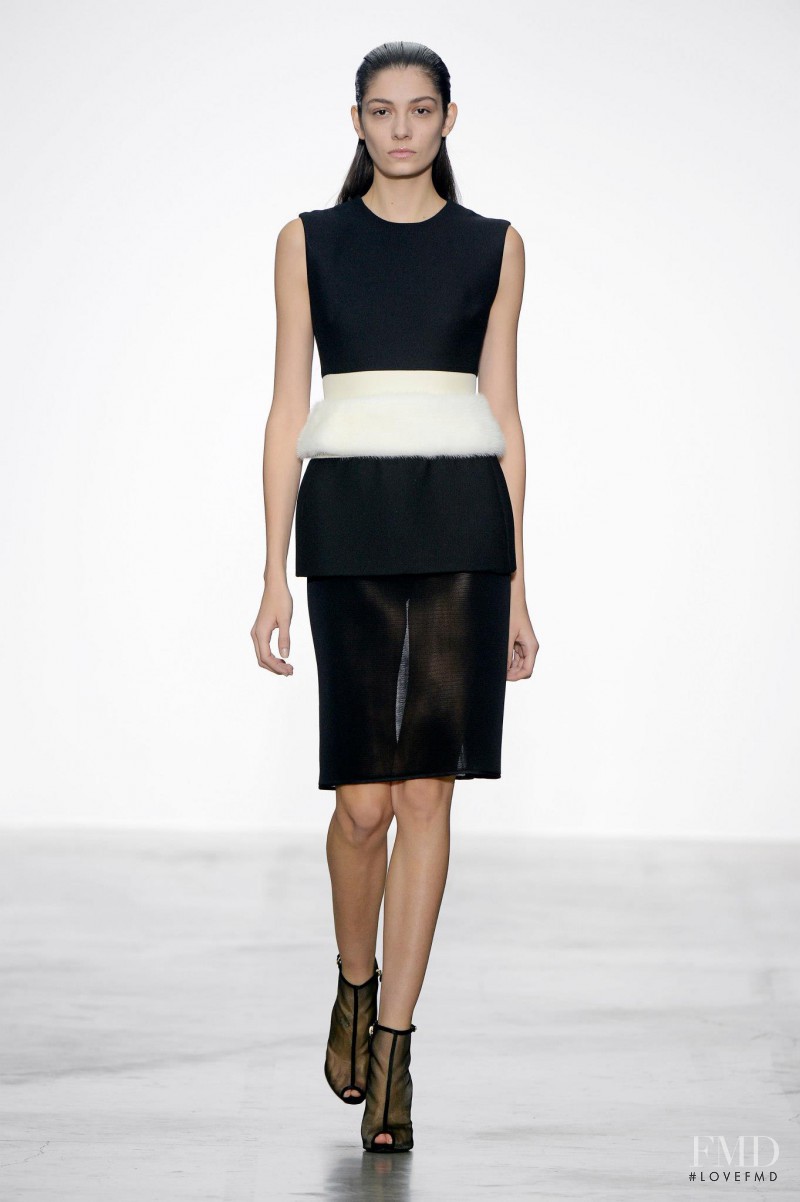 Muriel Beal featured in  the Giambattista Valli fashion show for Autumn/Winter 2013
