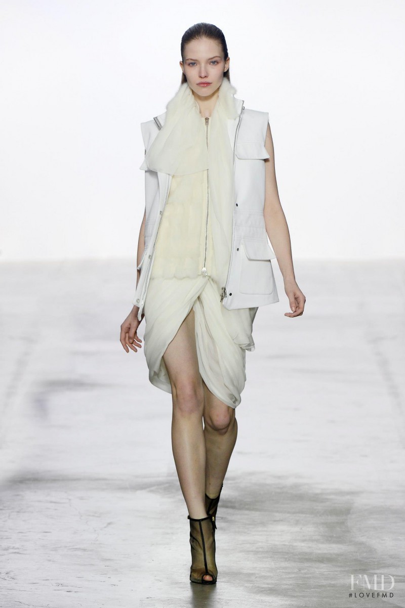 Sasha Luss featured in  the Giambattista Valli fashion show for Autumn/Winter 2013