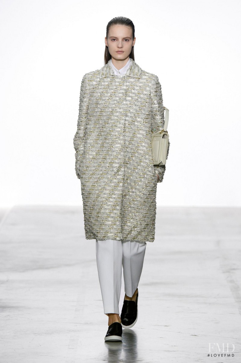 Tilda Lindstam featured in  the Giambattista Valli fashion show for Autumn/Winter 2013