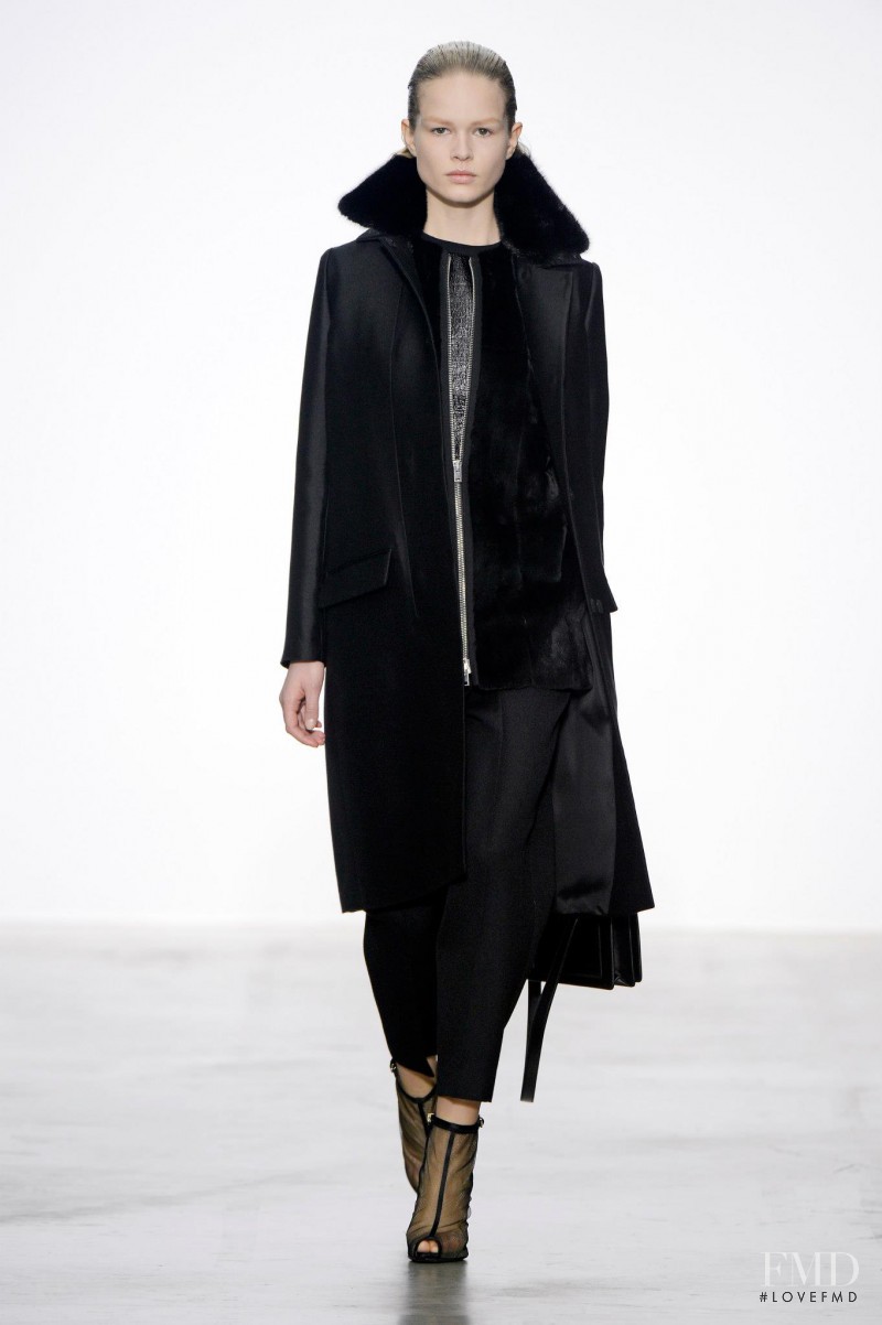 Anna Ewers featured in  the Giambattista Valli fashion show for Autumn/Winter 2013