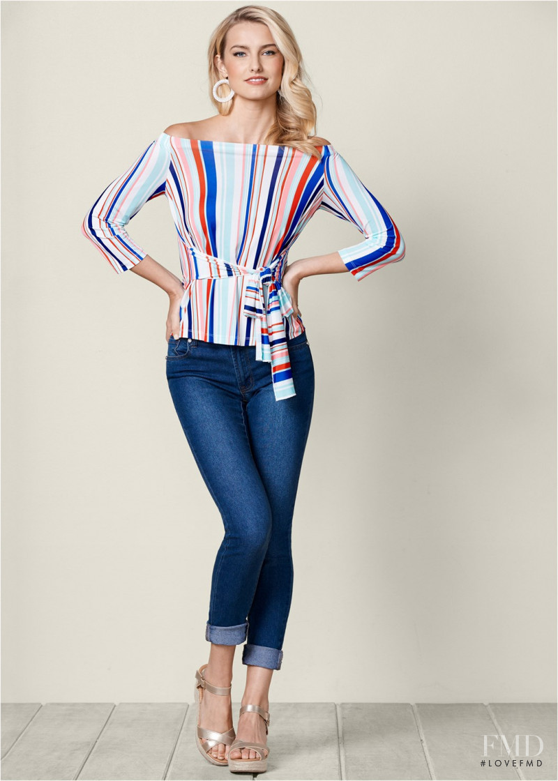 Brooke Lynn Buchanan featured in  the Venus catalogue for Spring/Summer 2018
