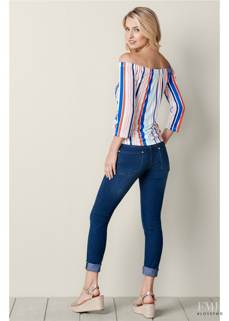 Brooke Lynn Buchanan featured in  the Venus catalogue for Spring/Summer 2018