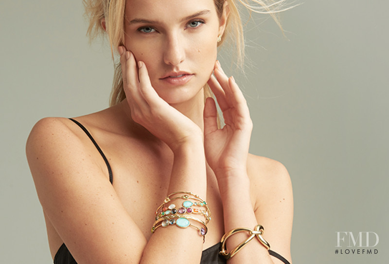 Brooke Lynn Buchanan featured in  the Ippolita advertisement for Summer 2018