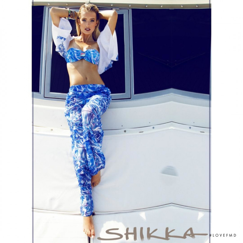 Brooke Lynn Buchanan featured in  the Shikka lookbook for Autumn/Winter 2018