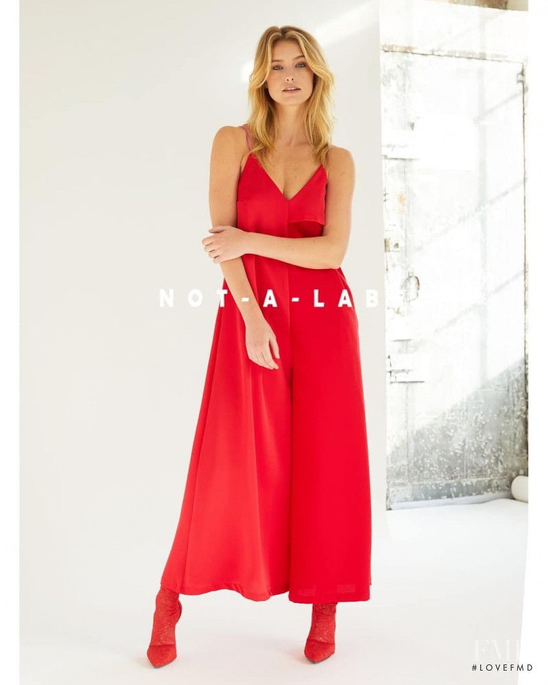 Brooke Lynn Buchanan featured in  the Not-A-Label lookbook for Resort 2019