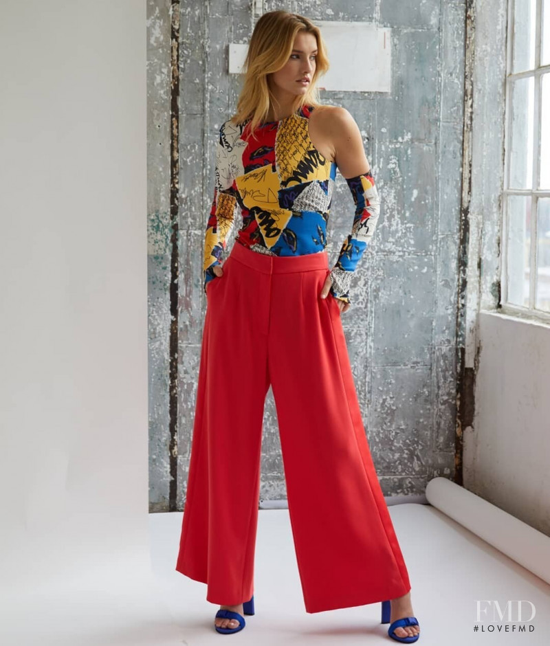 Brooke Lynn Buchanan featured in  the Not-A-Label lookbook for Resort 2019