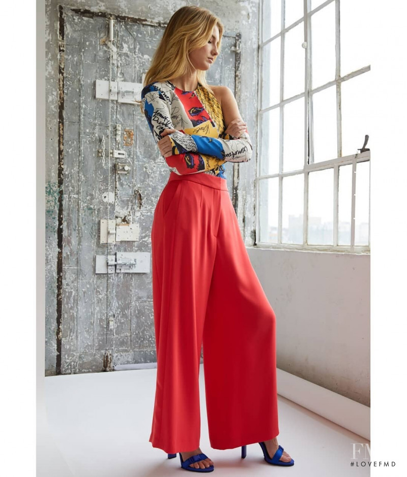 Brooke Lynn Buchanan featured in  the Not-A-Label lookbook for Resort 2019